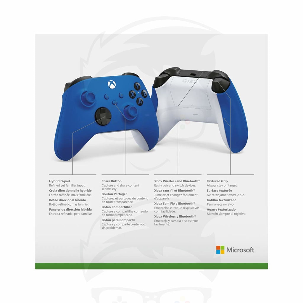 Xbox Series Wireless Controller – Shock Blue Xbox Series Wireless Controller – Shock Blue